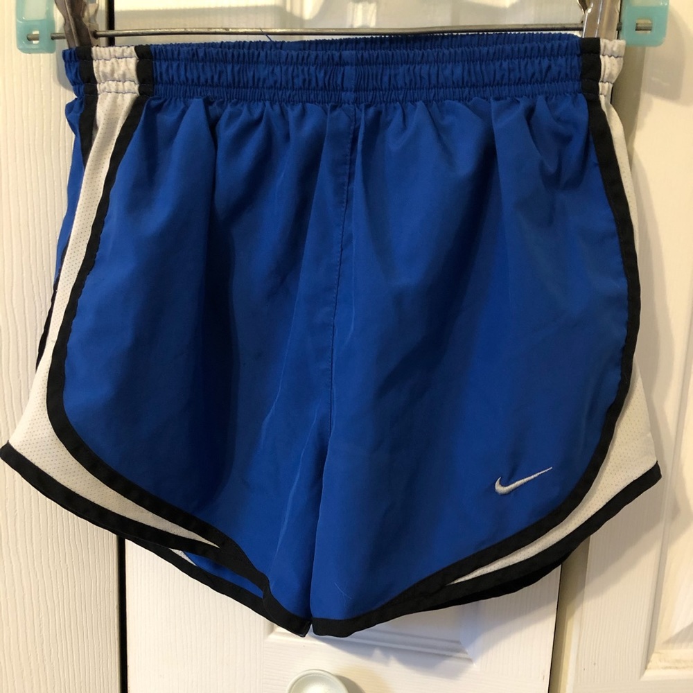 Blue NIKE shorts